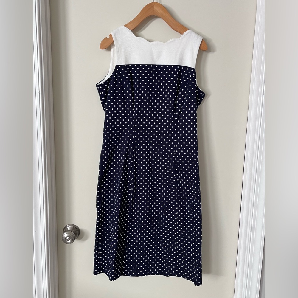 Polka dot Talbots Dress, Size 6P